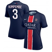 Camiseta Paris Saint-Germain Presnel Kimpembe #3 Primera Equipación para mujer 2024-25 manga corta